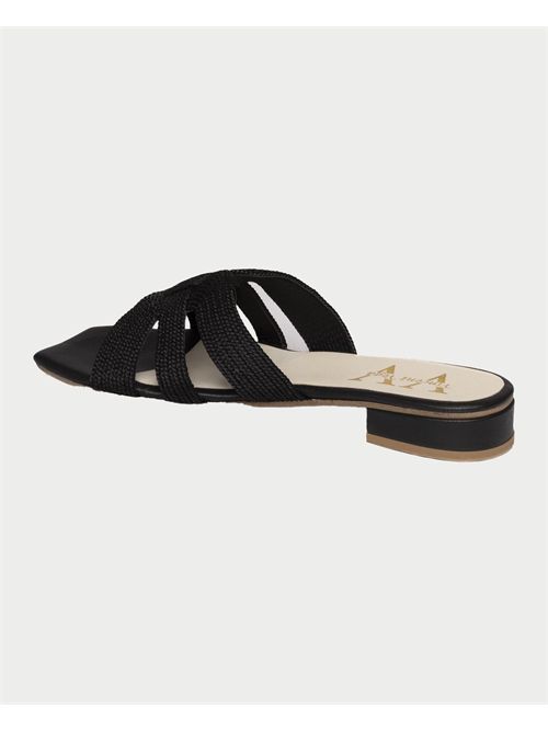 Vincent Vega women's leather sandals VINCENT VEGA | PTQ20COUNTRYNERO